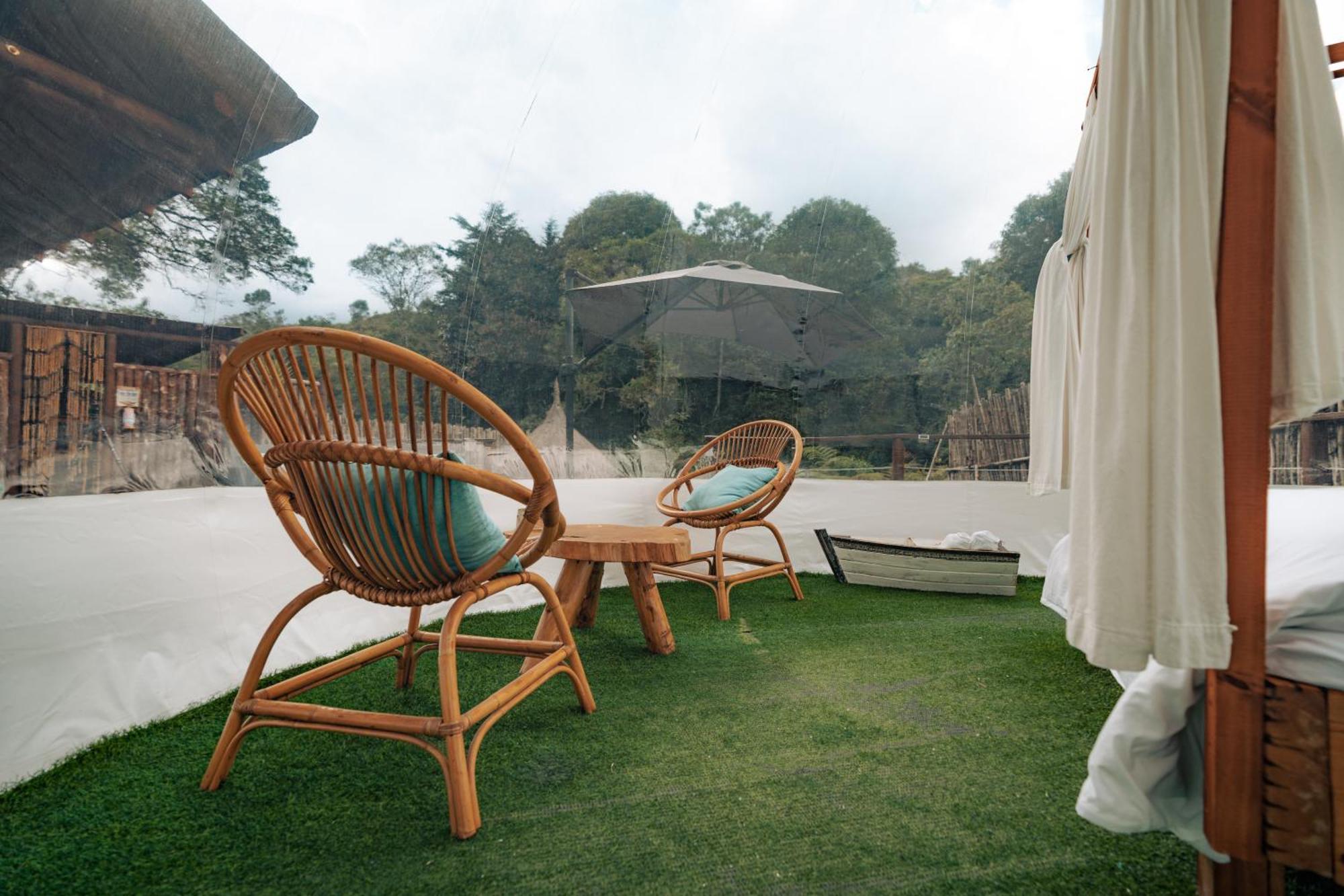 Отель Bubblesky Glamping 15 Min From Medellin Рионегро Экстерьер фото