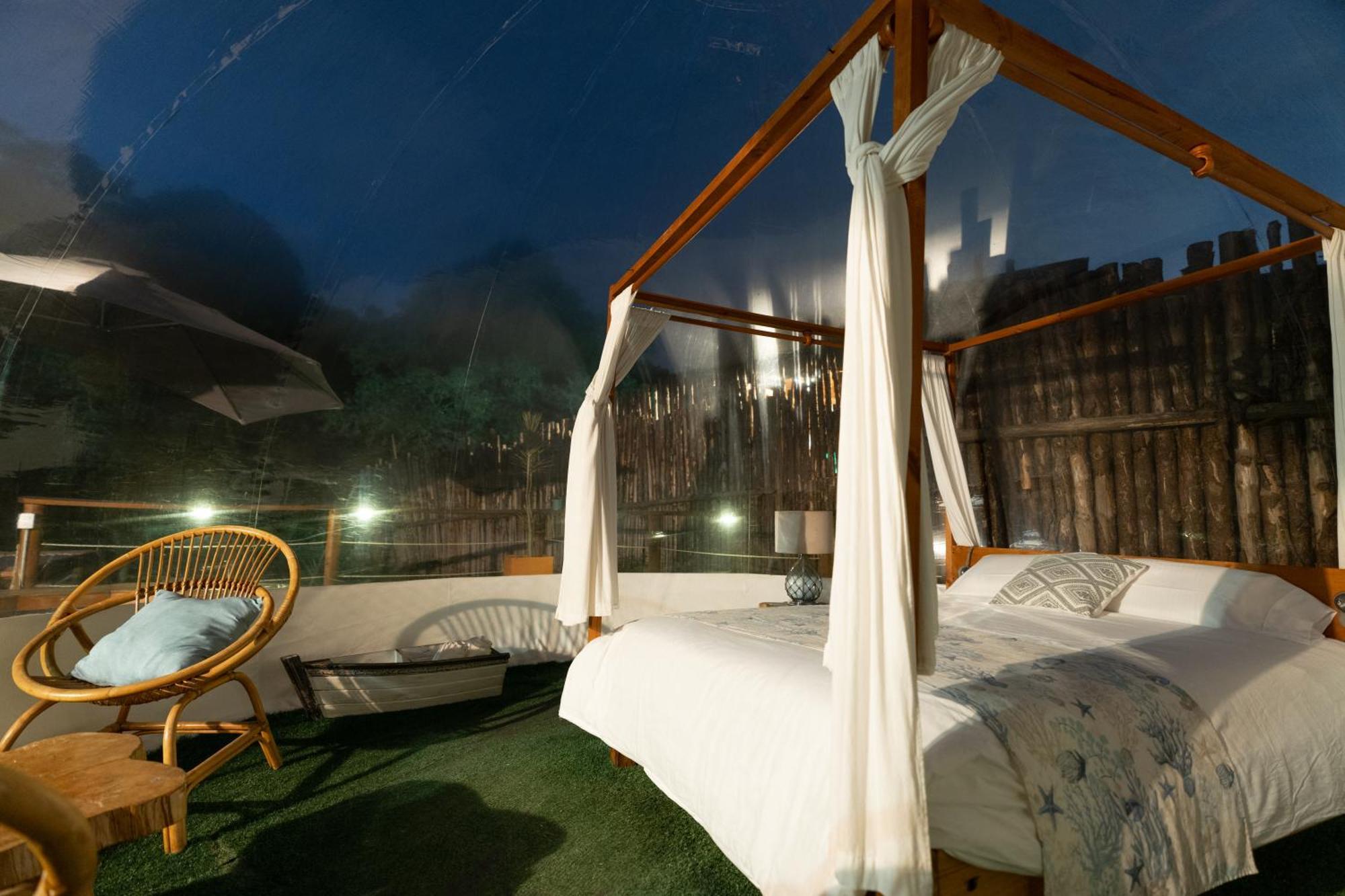 Отель Bubblesky Glamping 15 Min From Medellin Рионегро Экстерьер фото
