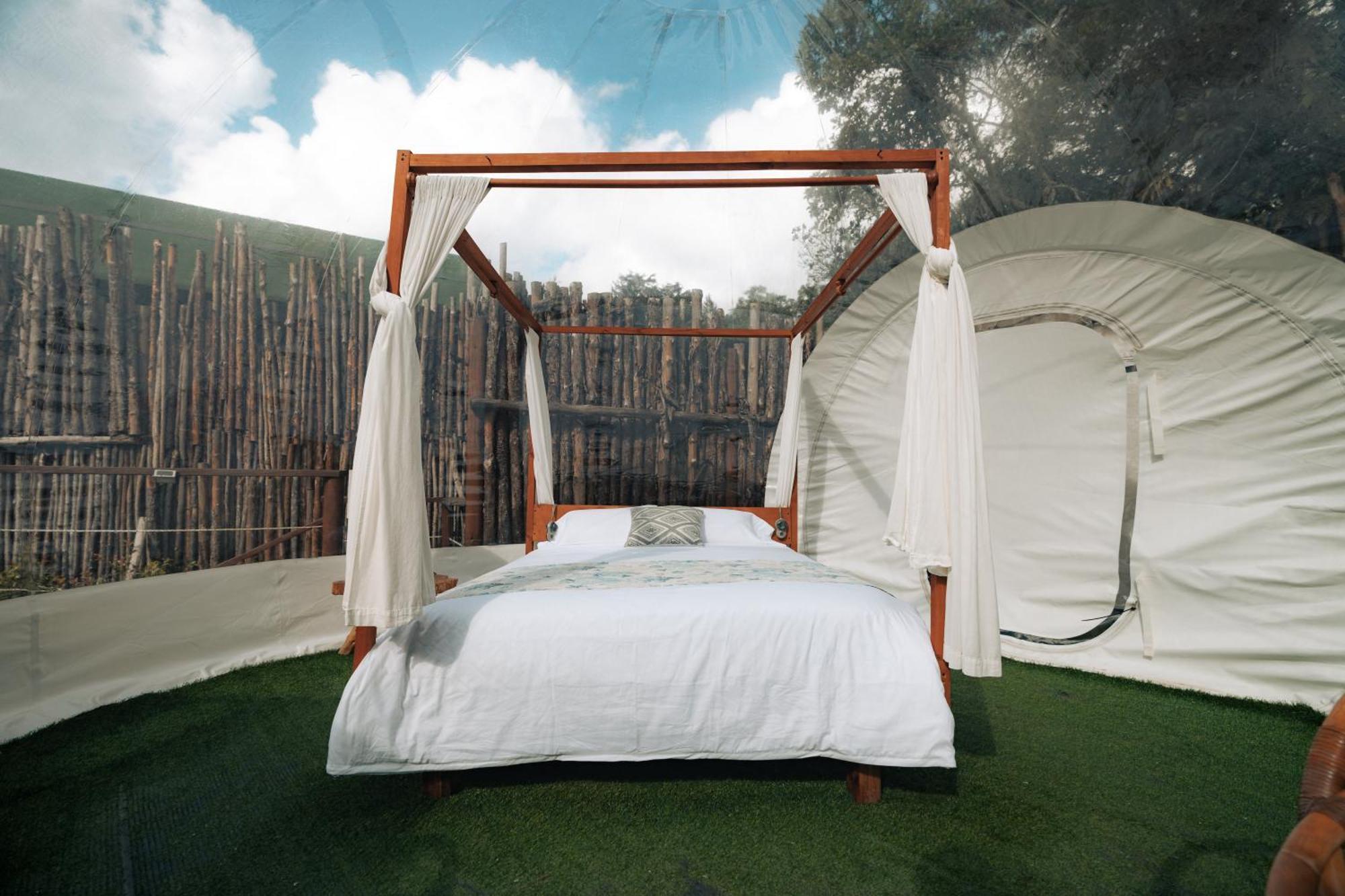 Отель Bubblesky Glamping 15 Min From Medellin Рионегро Экстерьер фото