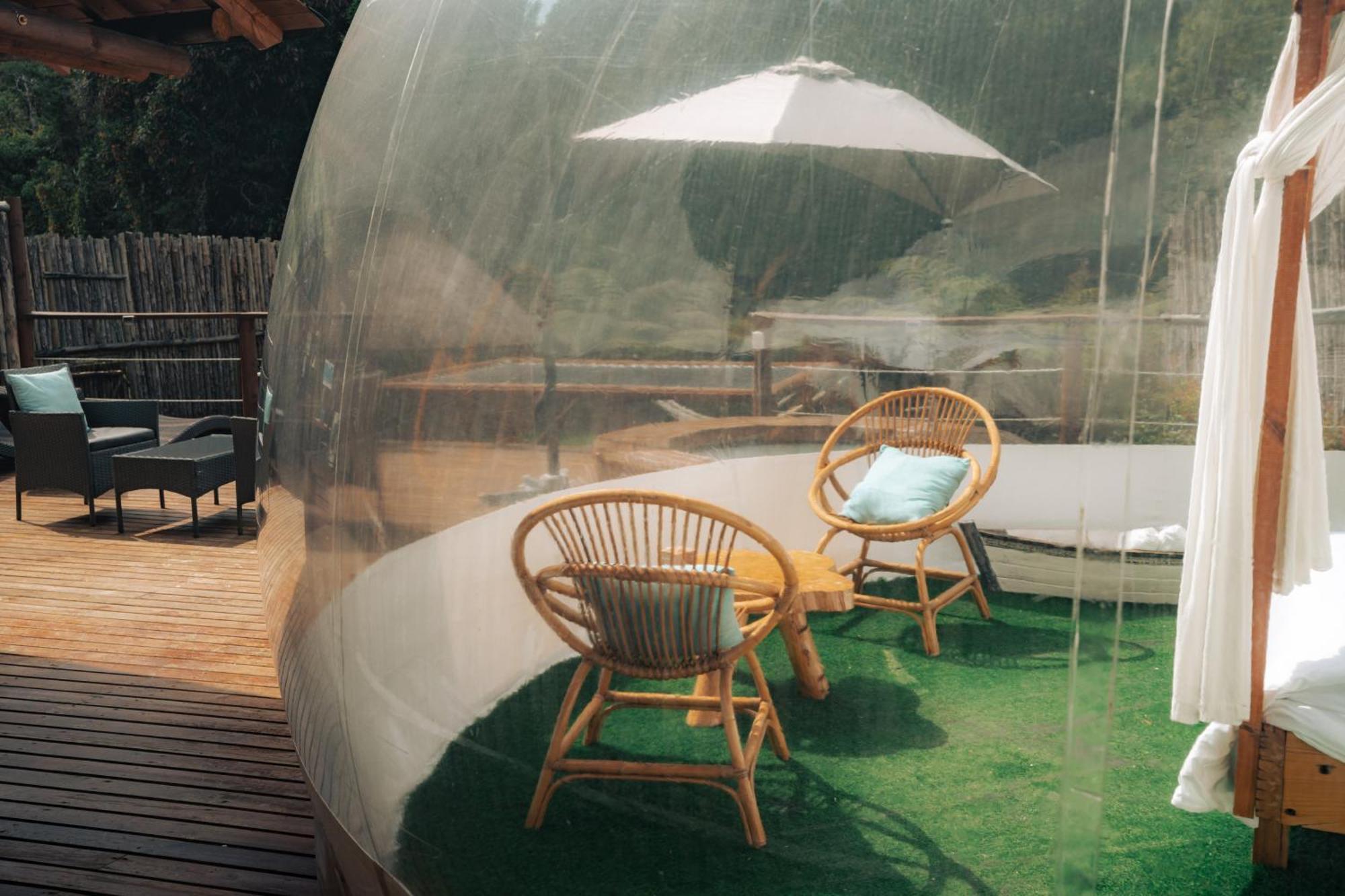 Отель Bubblesky Glamping 15 Min From Medellin Рионегро Экстерьер фото