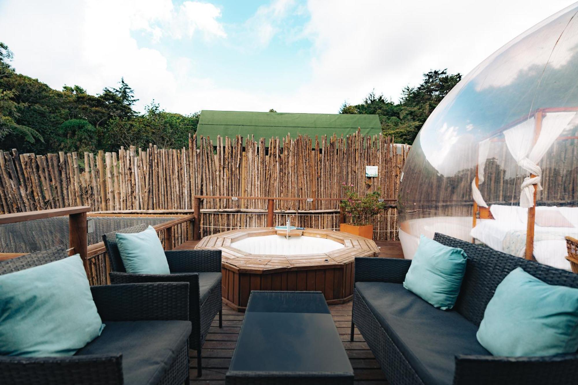 Отель Bubblesky Glamping 15 Min From Medellin Рионегро Экстерьер фото