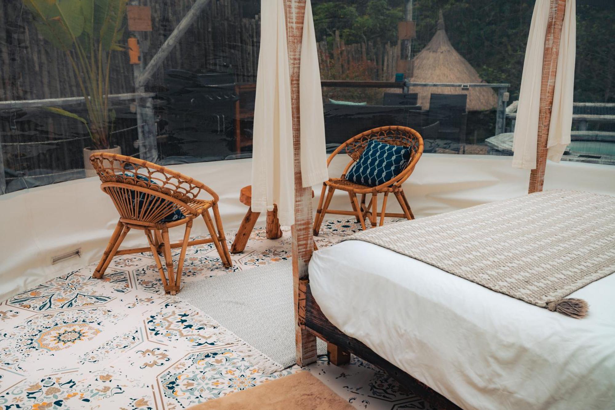 Отель Bubblesky Glamping 15 Min From Medellin Рионегро Экстерьер фото