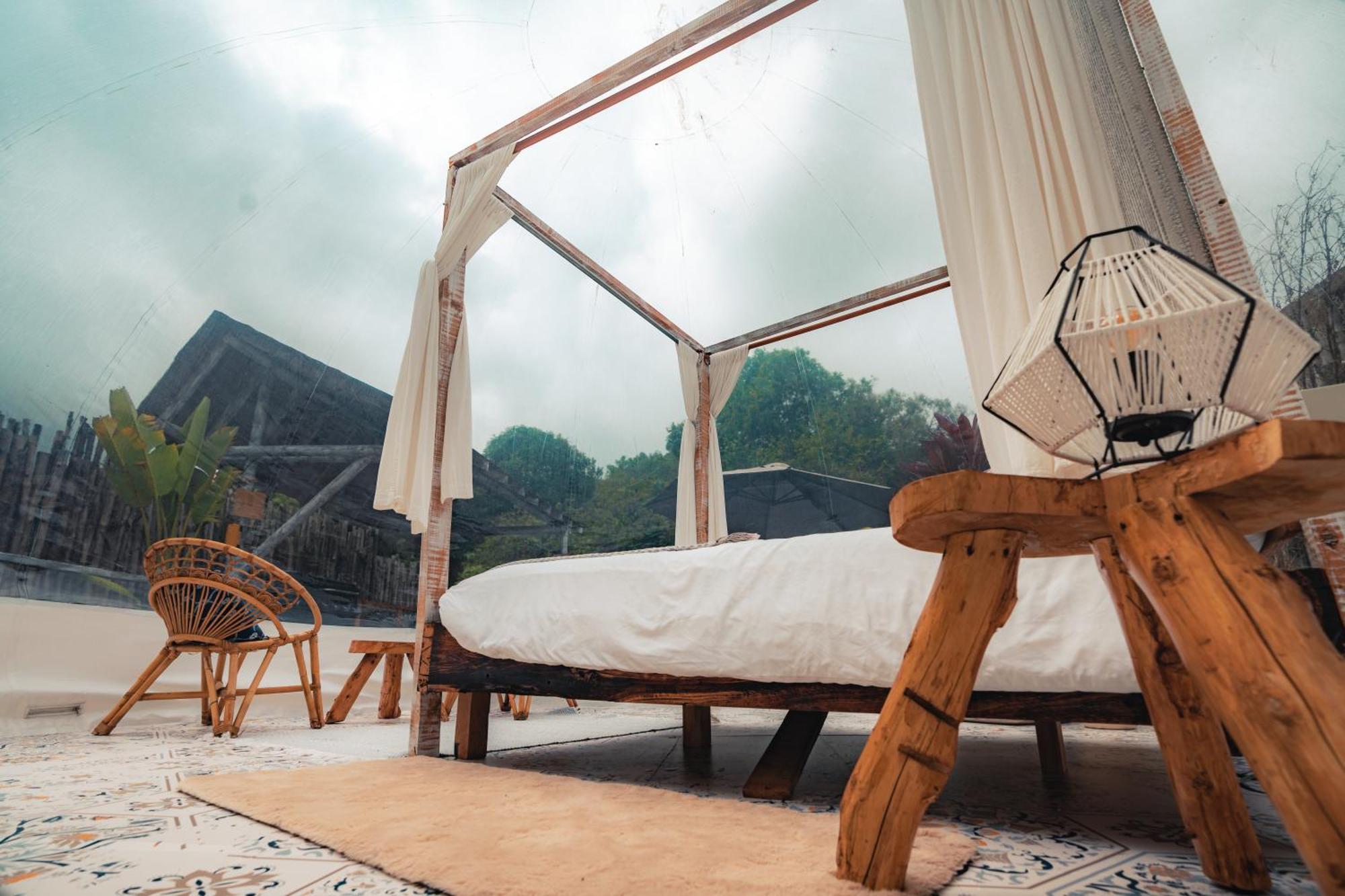 Отель Bubblesky Glamping 15 Min From Medellin Рионегро Экстерьер фото