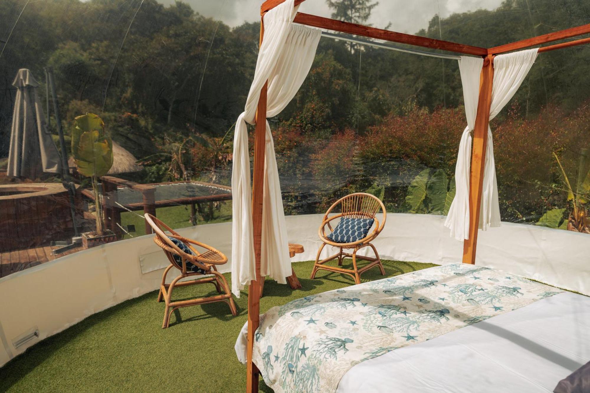 Отель Bubblesky Glamping 15 Min From Medellin Рионегро Экстерьер фото