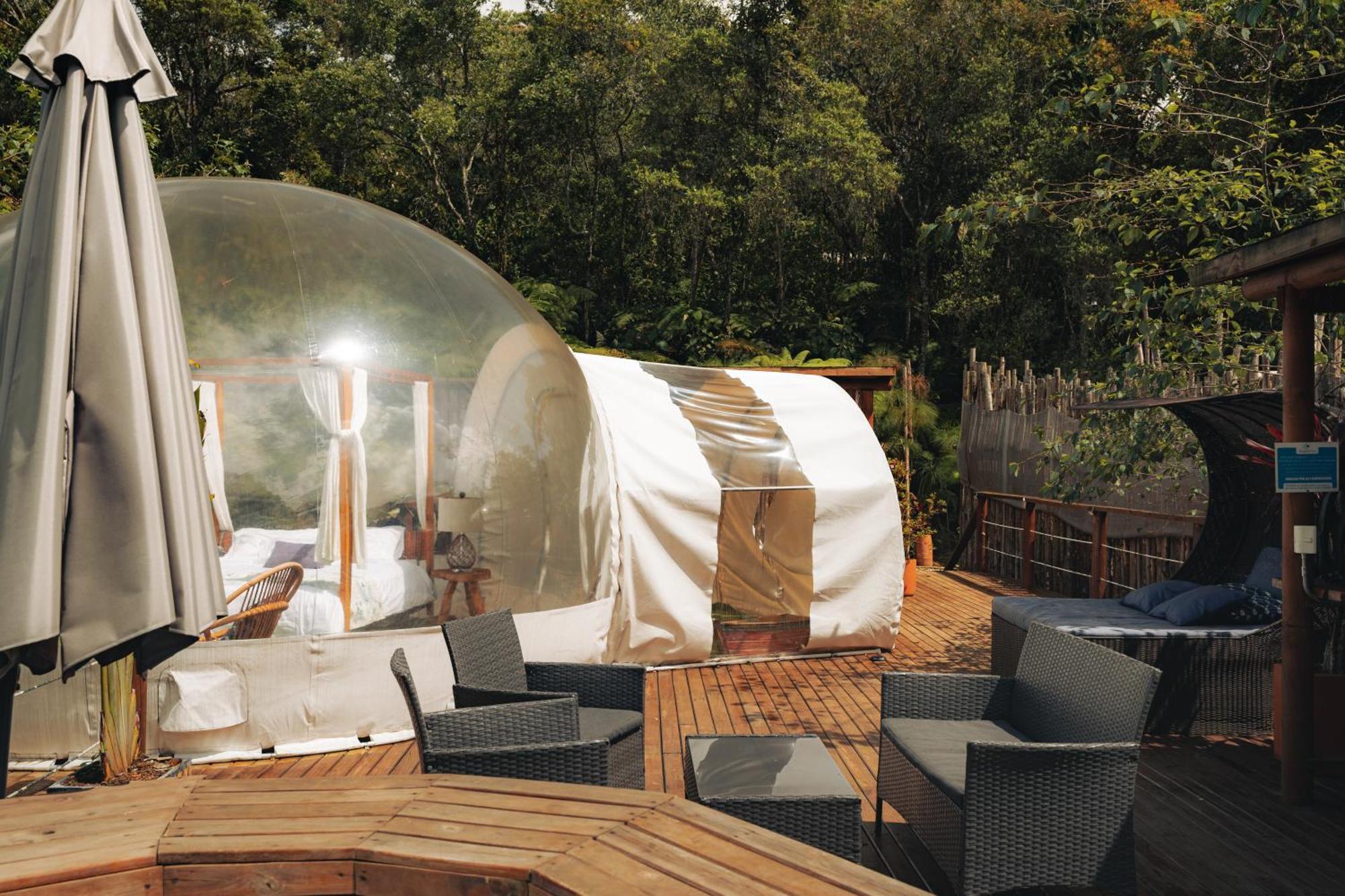 Отель Bubblesky Glamping 15 Min From Medellin Рионегро Экстерьер фото
