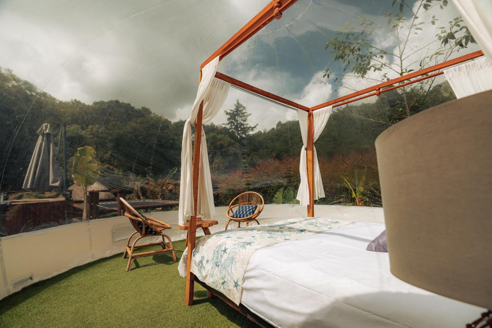 Отель Bubblesky Glamping 15 Min From Medellin Рионегро Экстерьер фото