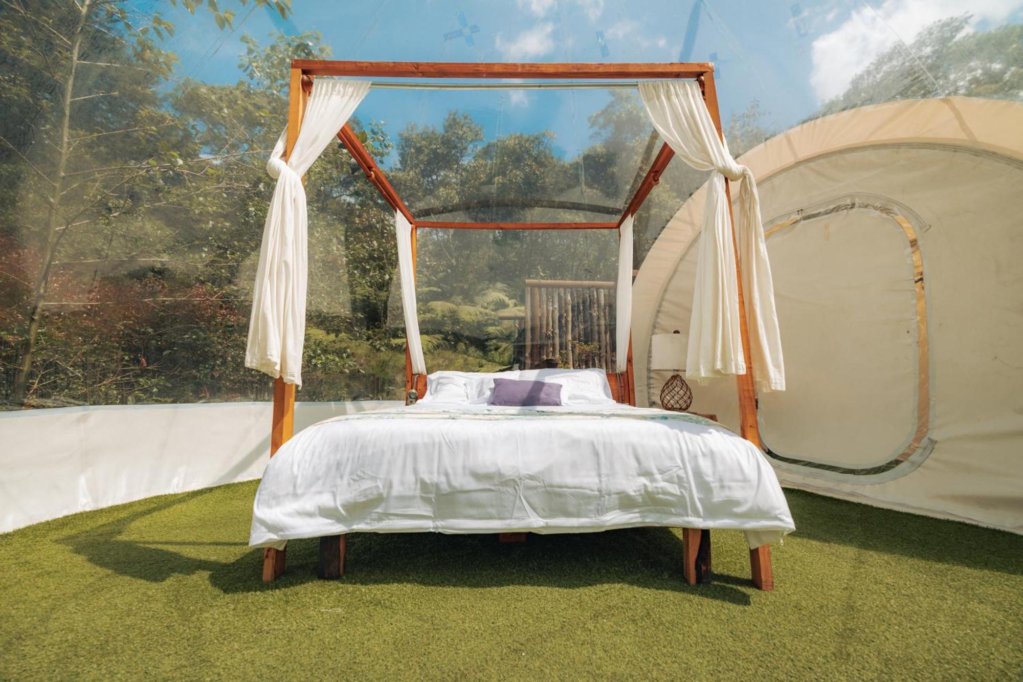 Отель Bubblesky Glamping 15 Min From Medellin Рионегро Экстерьер фото