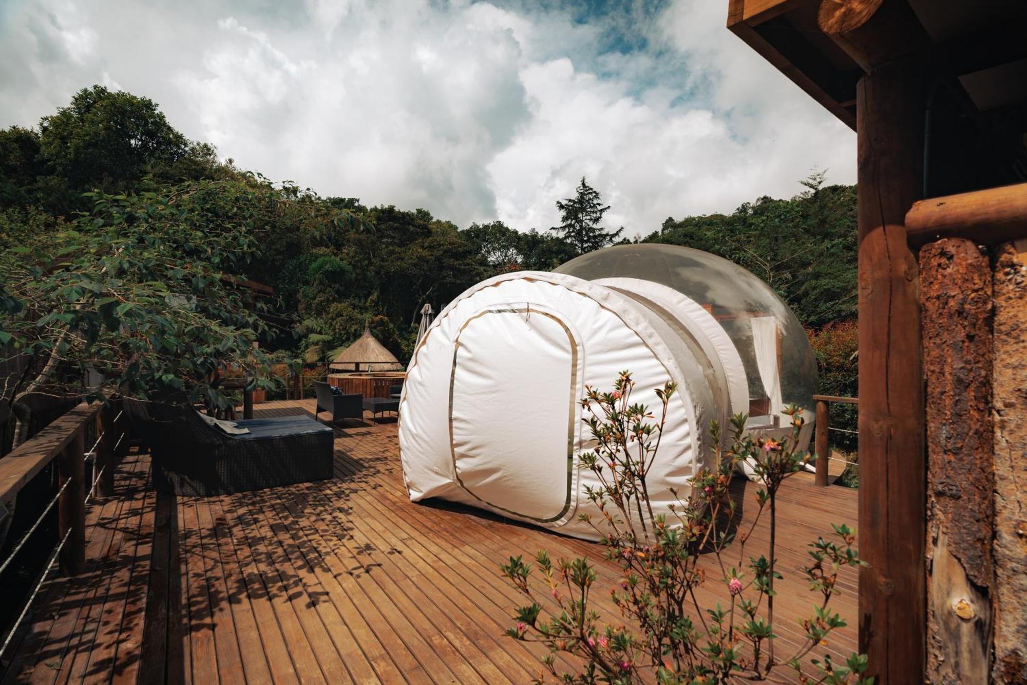 Отель Bubblesky Glamping 15 Min From Medellin Рионегро Экстерьер фото