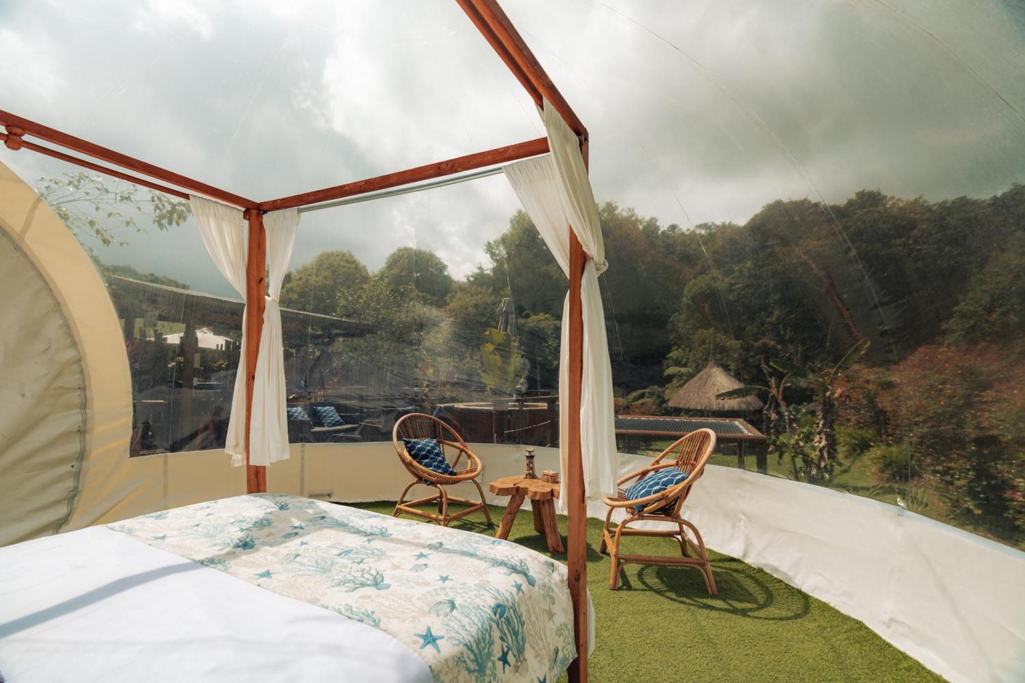 Отель Bubblesky Glamping 15 Min From Medellin Рионегро Экстерьер фото